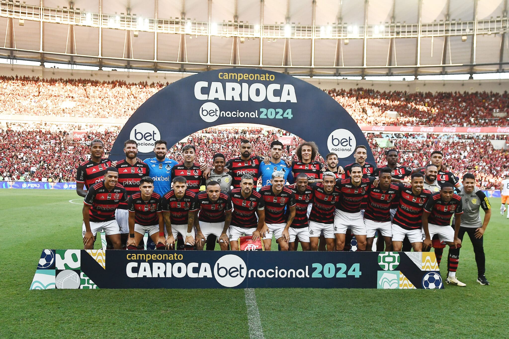 Flamengo, campeão do Carioca de 2024