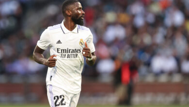 Rüdiger em ação pelo Real Madrid