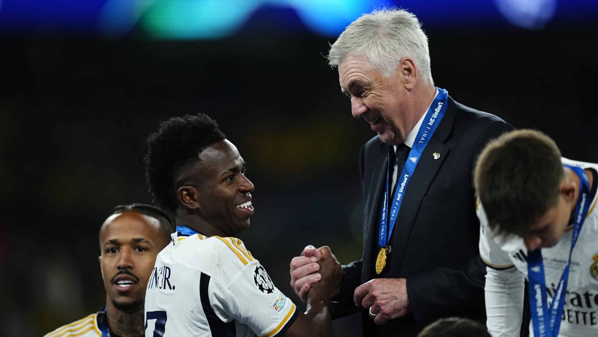 Vini Jr - Real madrid x Borussia Dortmund - Ancelotti