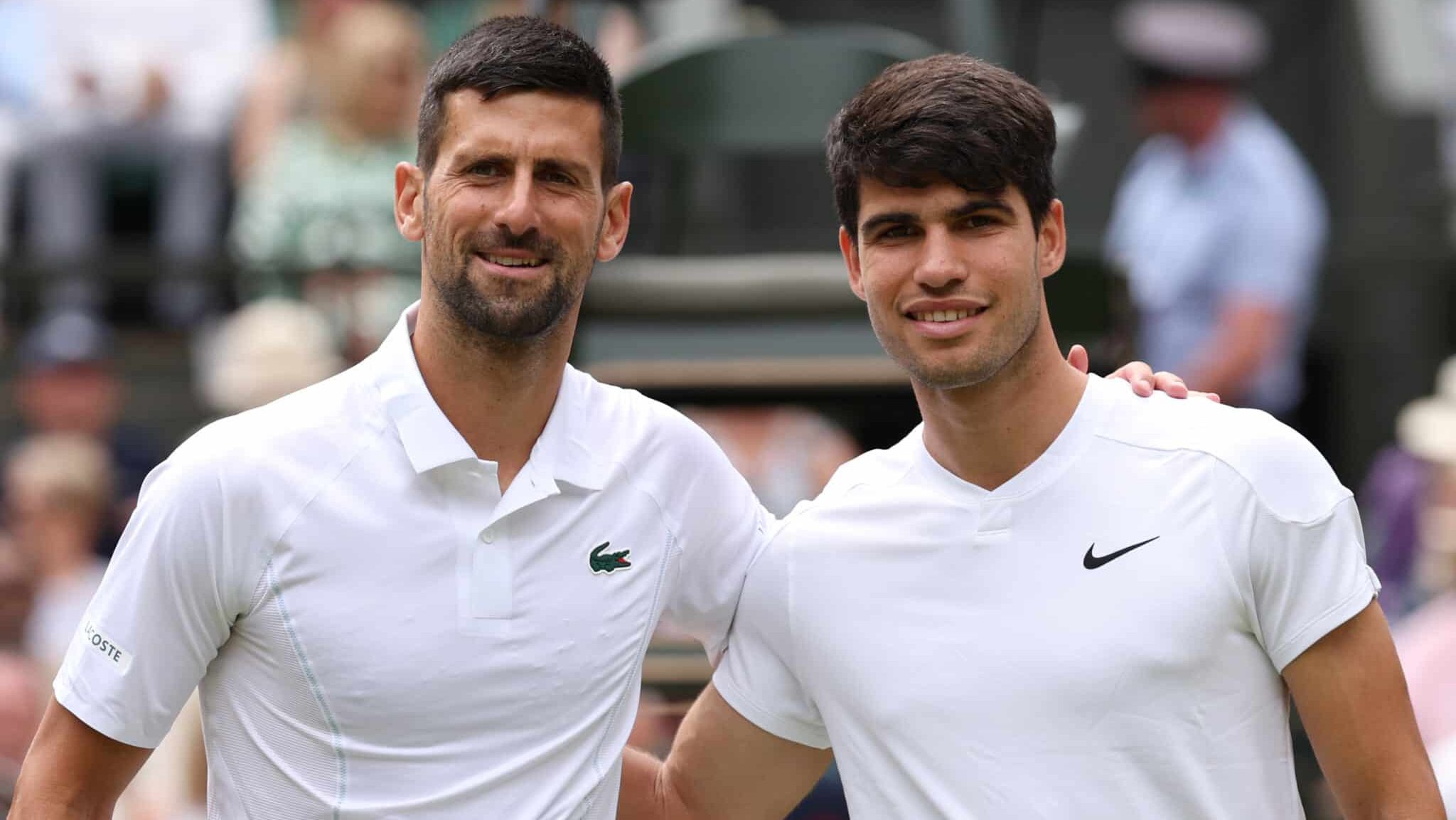 Alcaraz e Djokovic