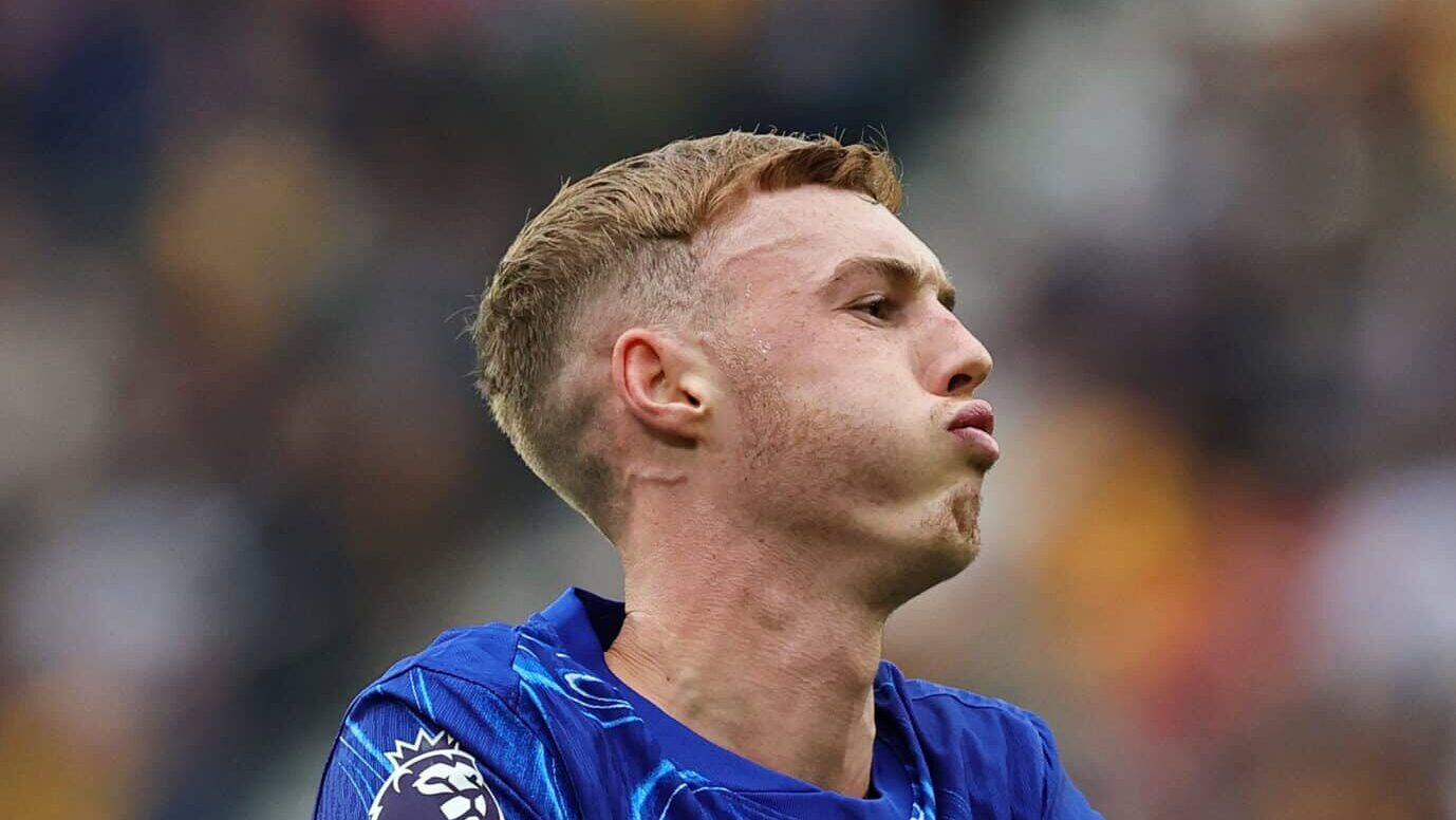 Cole Palmer do Chelsea durante partida da Premier League