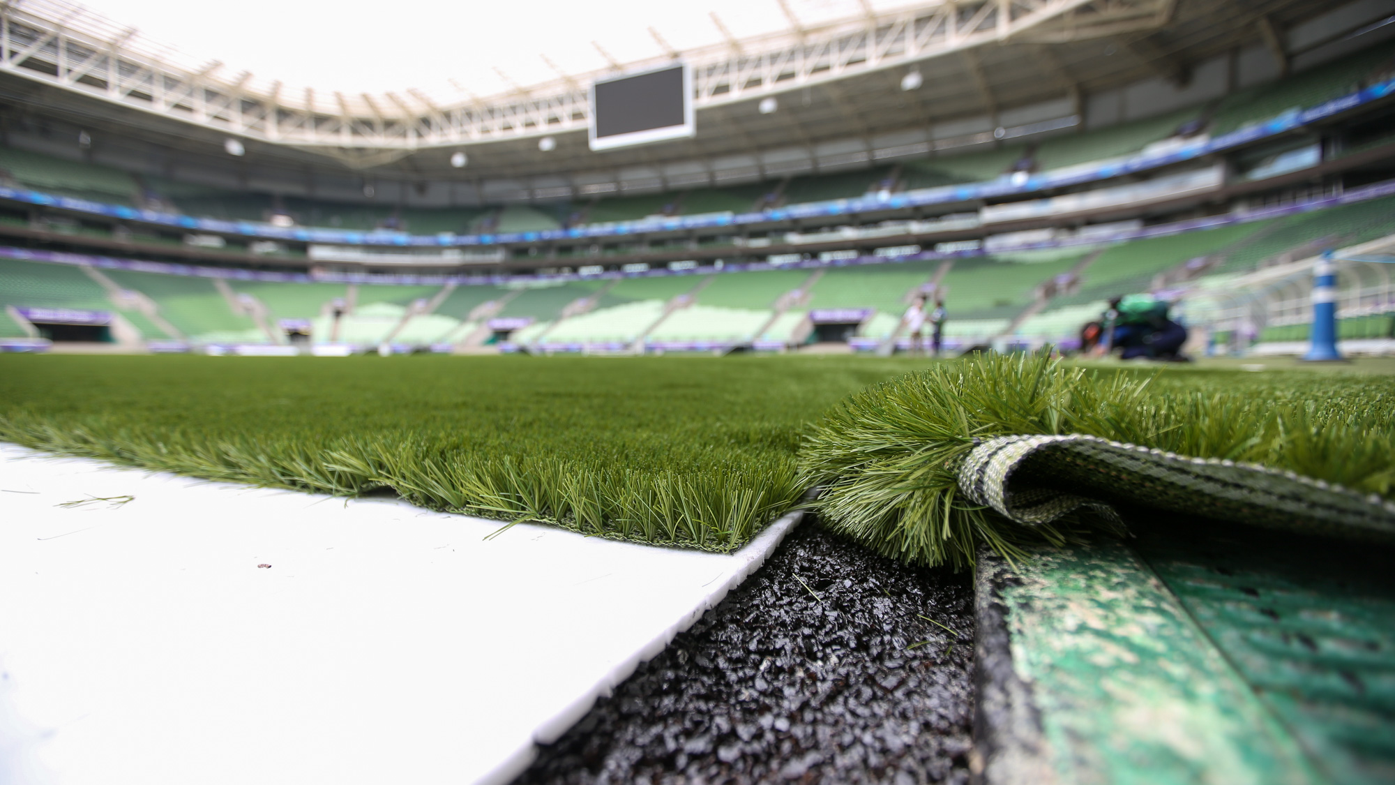 Grama Sintética no Allianz Parque