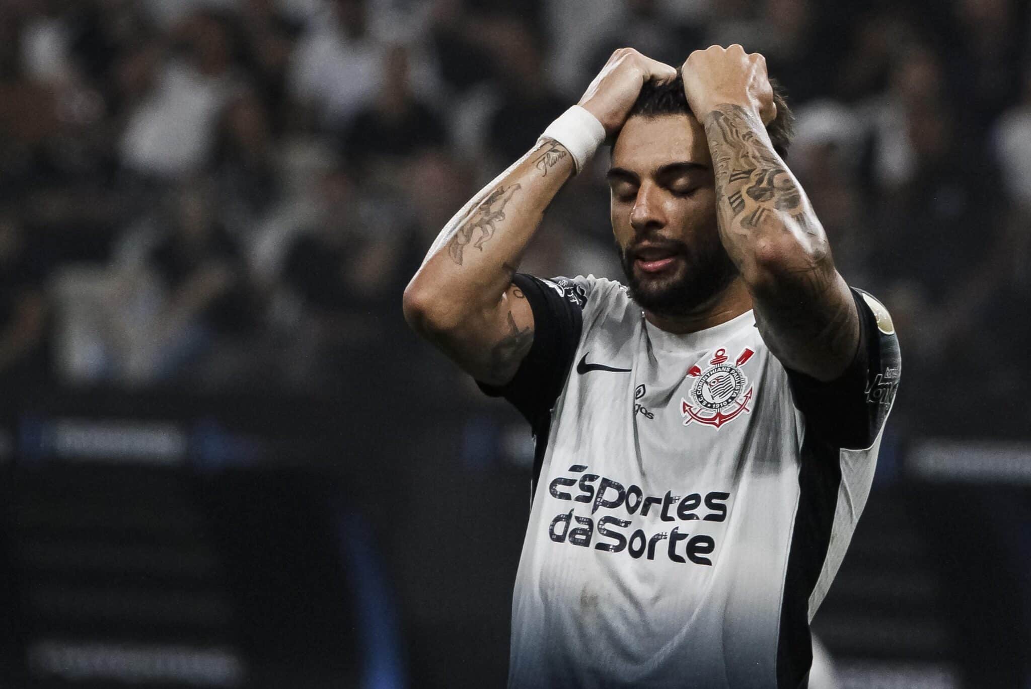 Yuri Alberto lamenta derrota do Corinthians na Libertadores