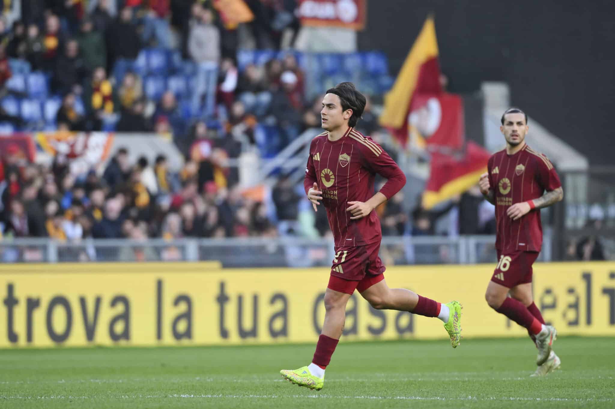 Dybala em ação pela Rola