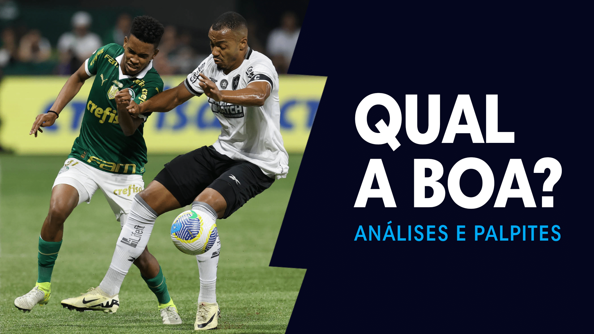QUAL A BOA? para Palmeiras x Botafogo