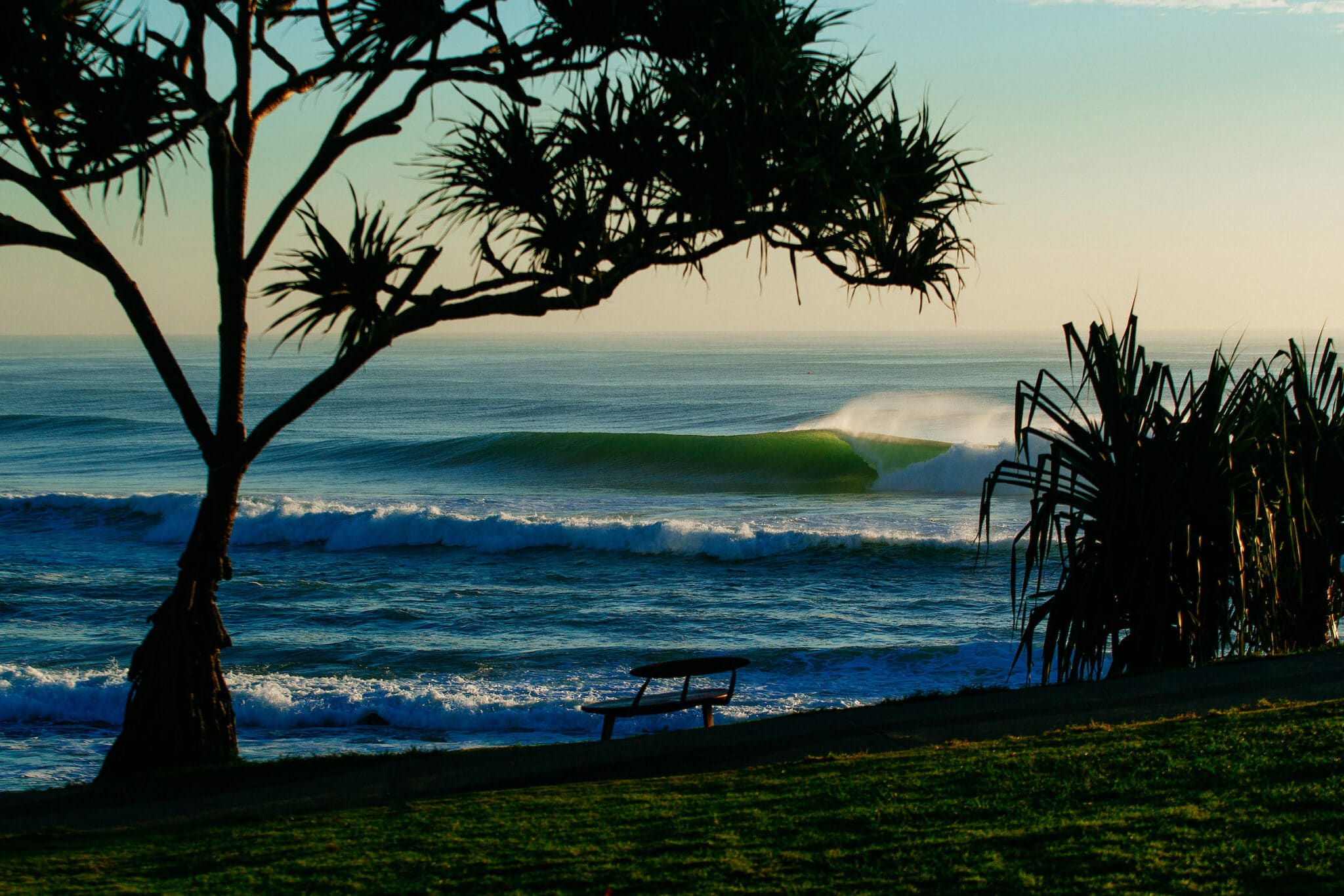 Onda de Burleigh Heads, na Austrália