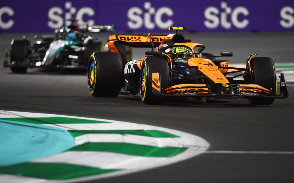 Lando Norris no GP da Arábia Saudita de 2024