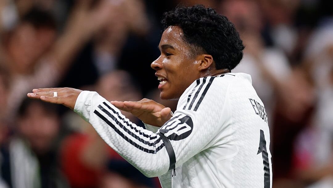 Endrick vive um momento de incerteza no Real Madrid - Divulgação / Real Madrid