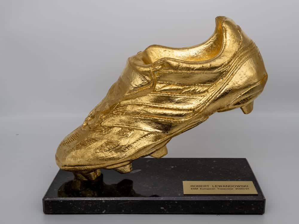 Chuteira de Ouro, prêmio dado ao artilheiro do futebol europeu