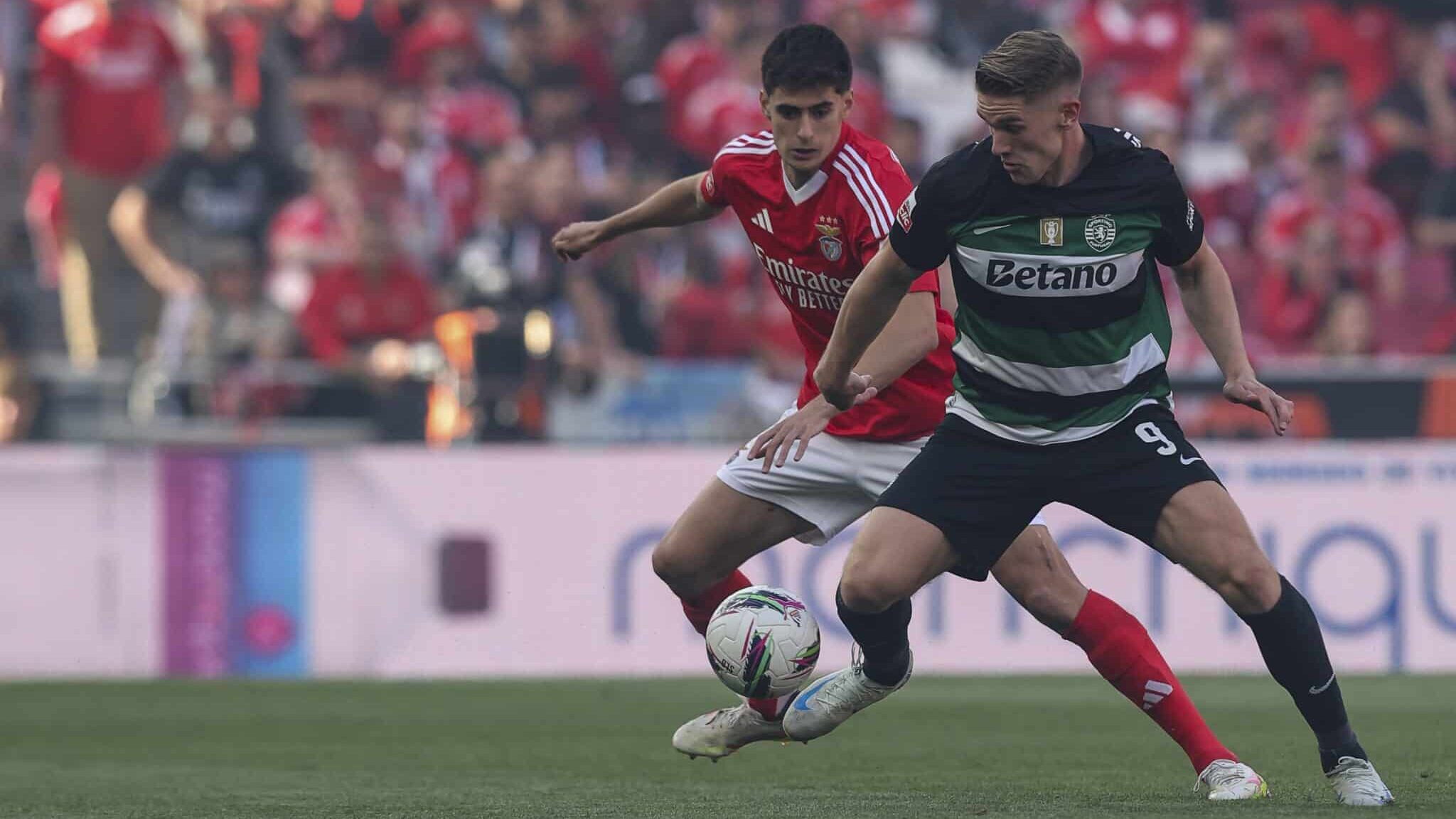 Benfica x Sporting no Estádio da Luz em 2025