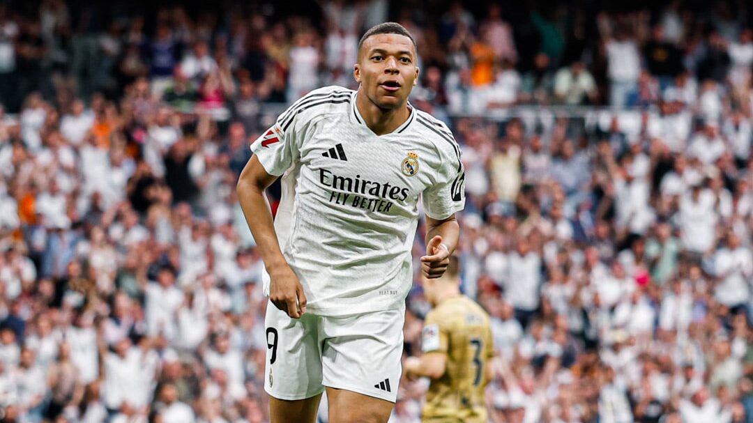 Mbappé no 31° gol no Campeonato Espanhol