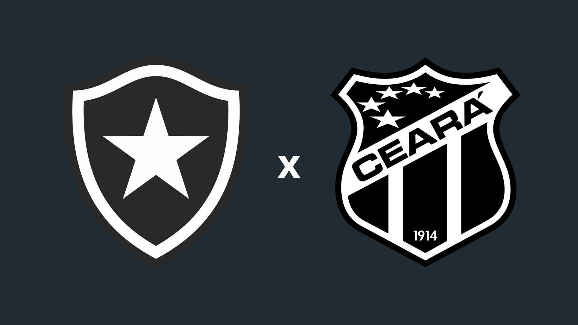 Botafogo x Ceará pelo Brasileirão