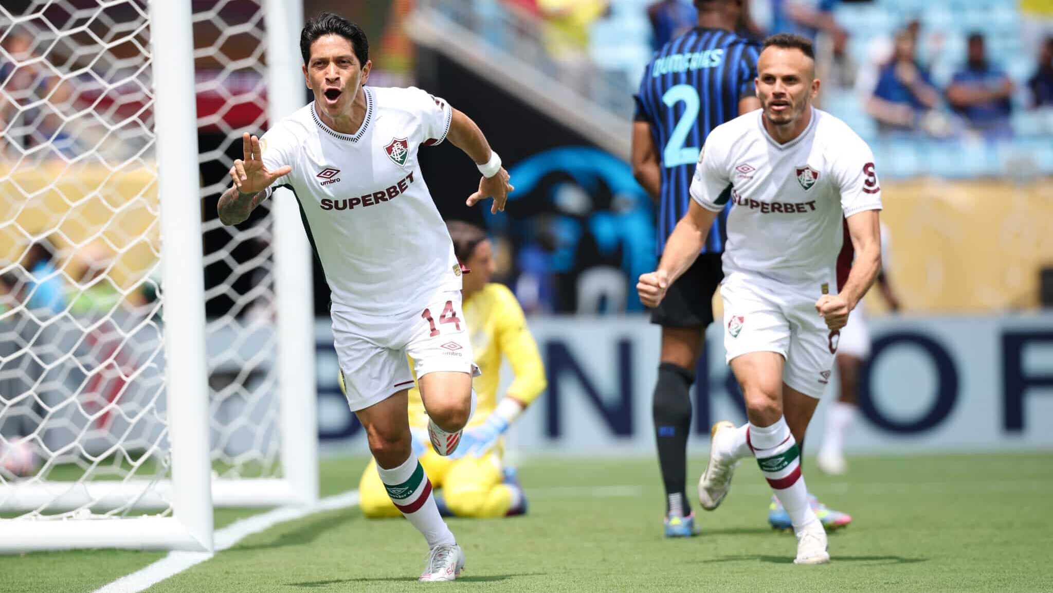 Germán Cano foi o autor do gol do Fluminense na partida - Jared C. Tilton - FIFA/FIFA via Getty Images