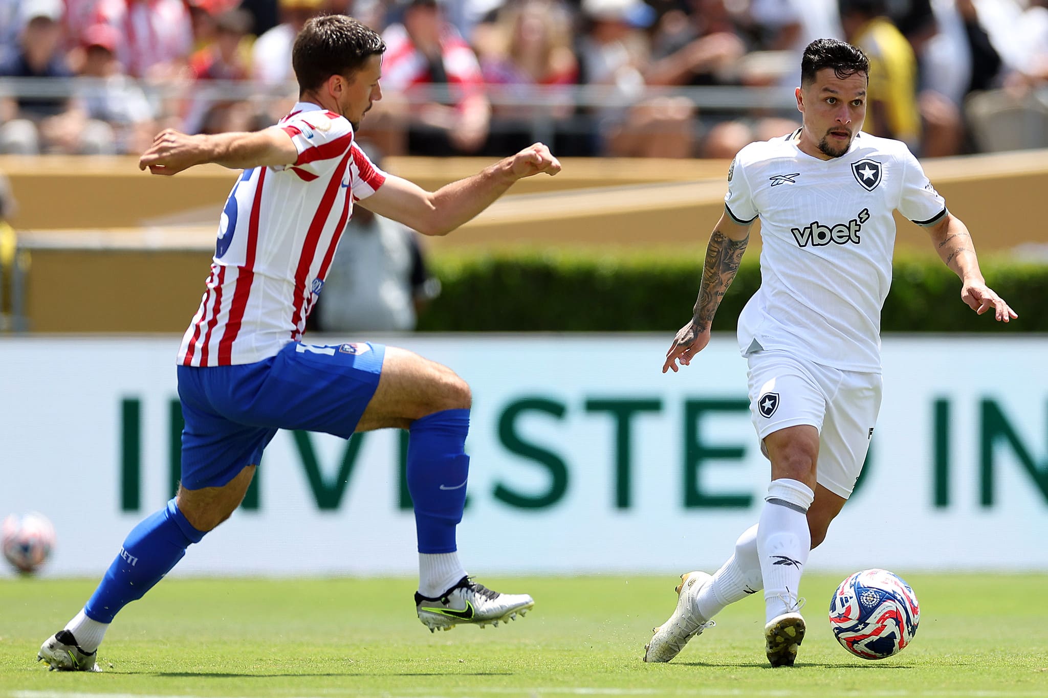 Botafogo perdeu para o Atlético de Madrid, mas se classificou às oitavas da Copa do Mundo de Clubes - Vitor Silva / Botafogo