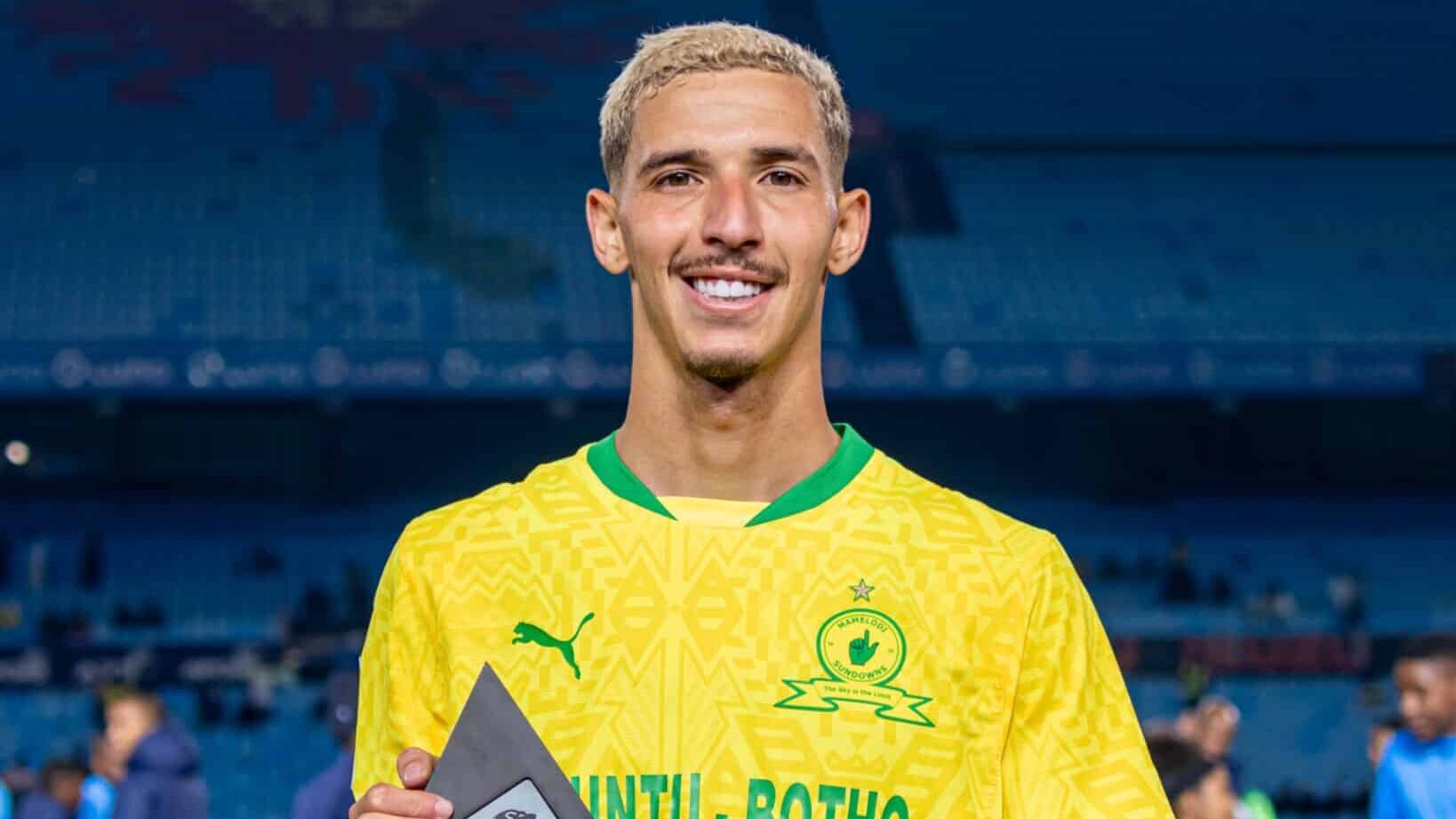 Arthur Sales, atacante do Mamelodi Sundowns