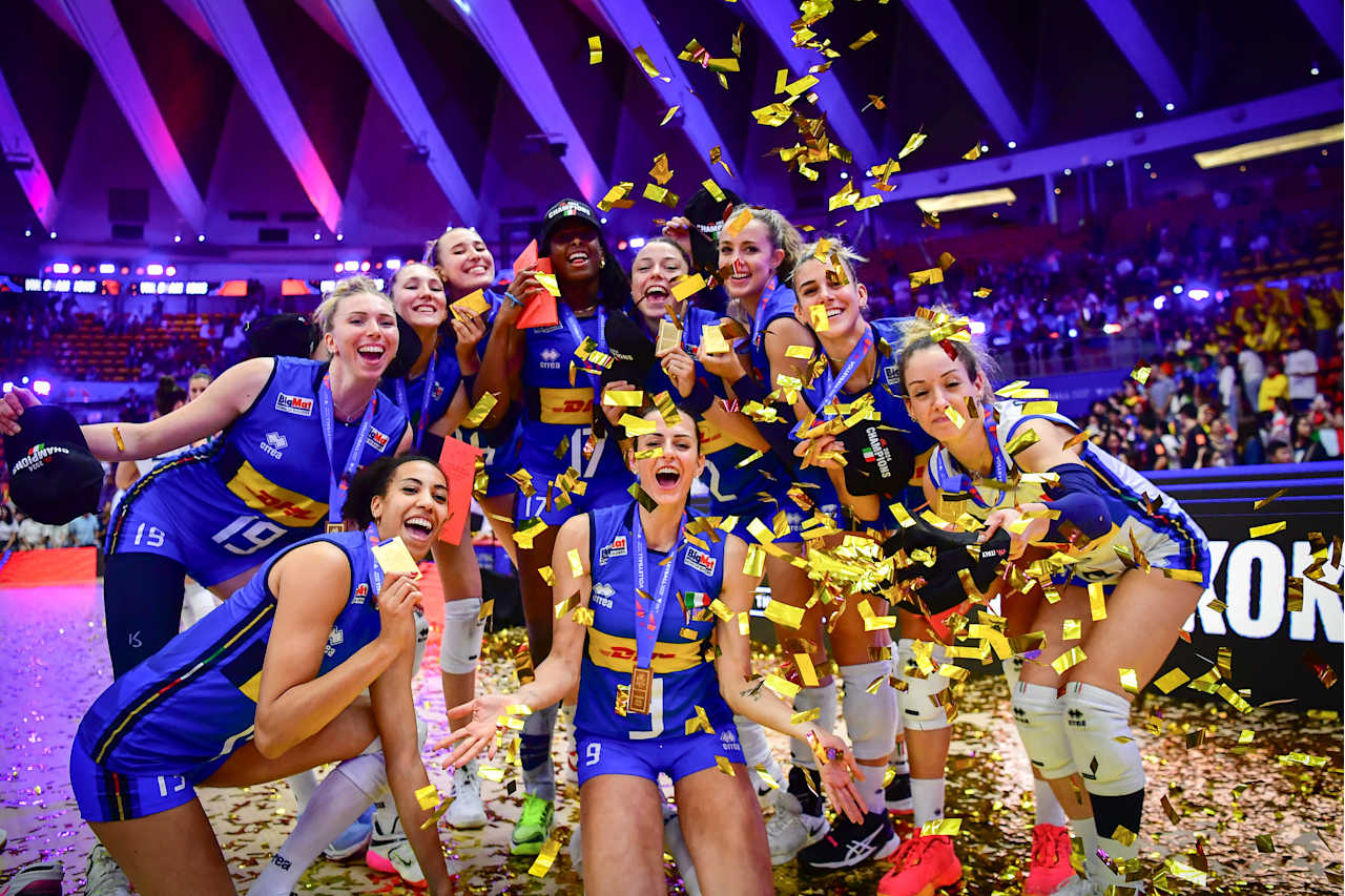 Itália foi a campeã da última edição da Liga das Nações de Vôlei - Divulgação FIVB