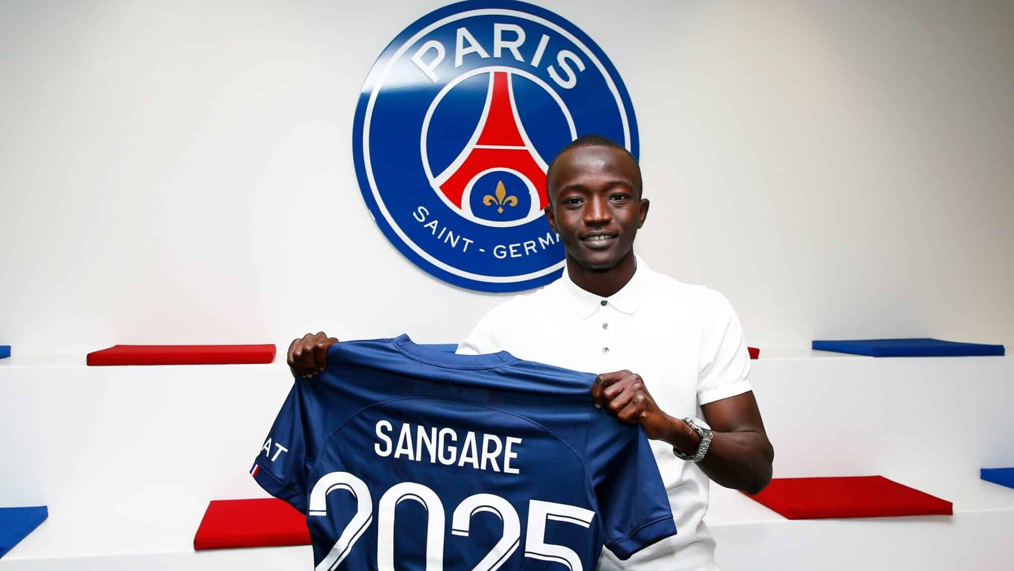 Mahamadou Sangare, atacante do PSG