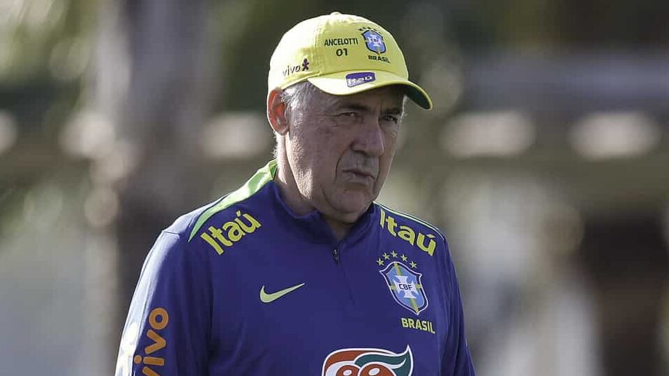 Ancelotti na seleção brasileira