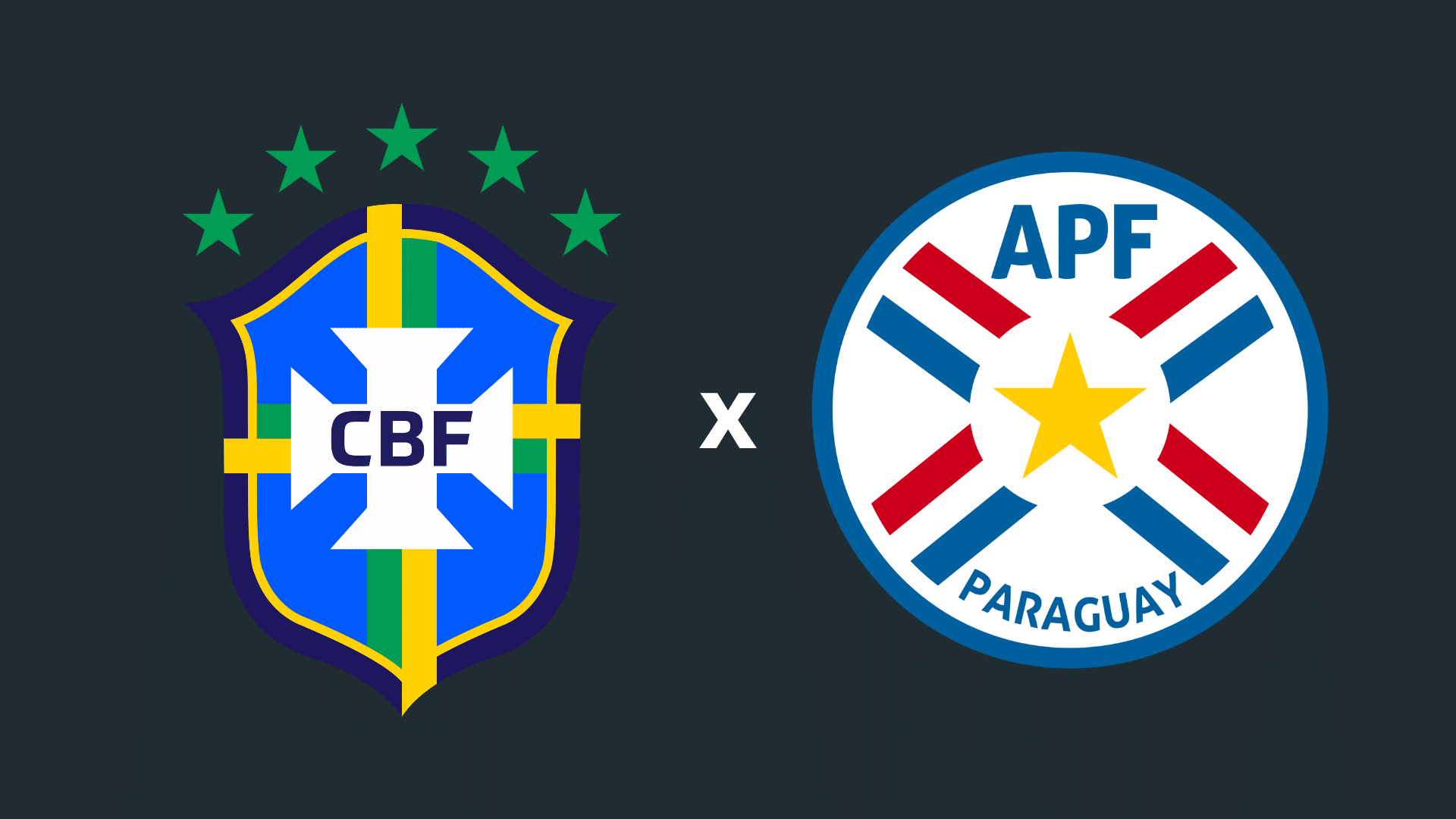 Brasil x Paraguai pelas Eliminatórias