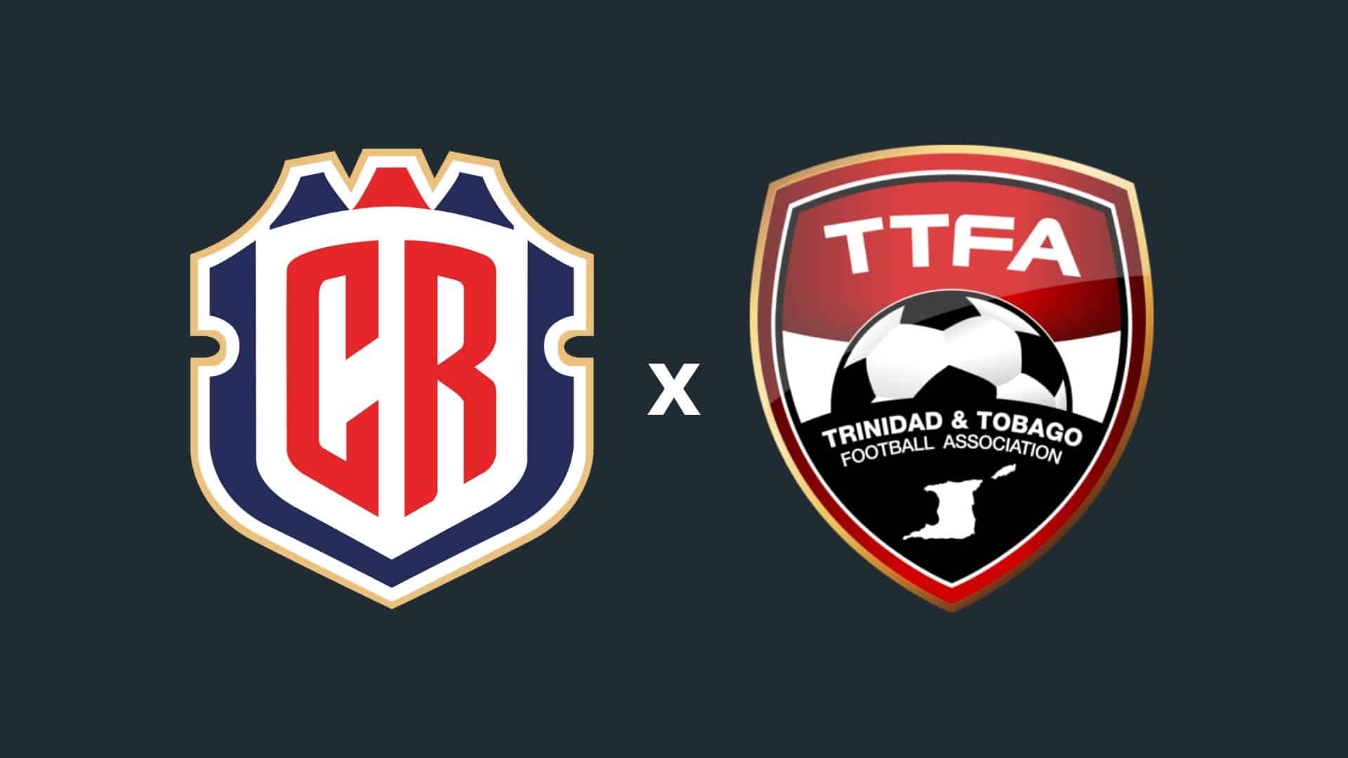 Costa Rica x Trinidad e Tobago