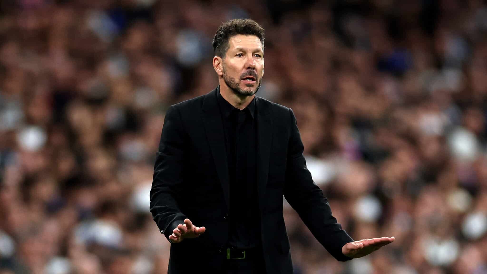 Diego Simeone, técnico do Atlético de Madrid