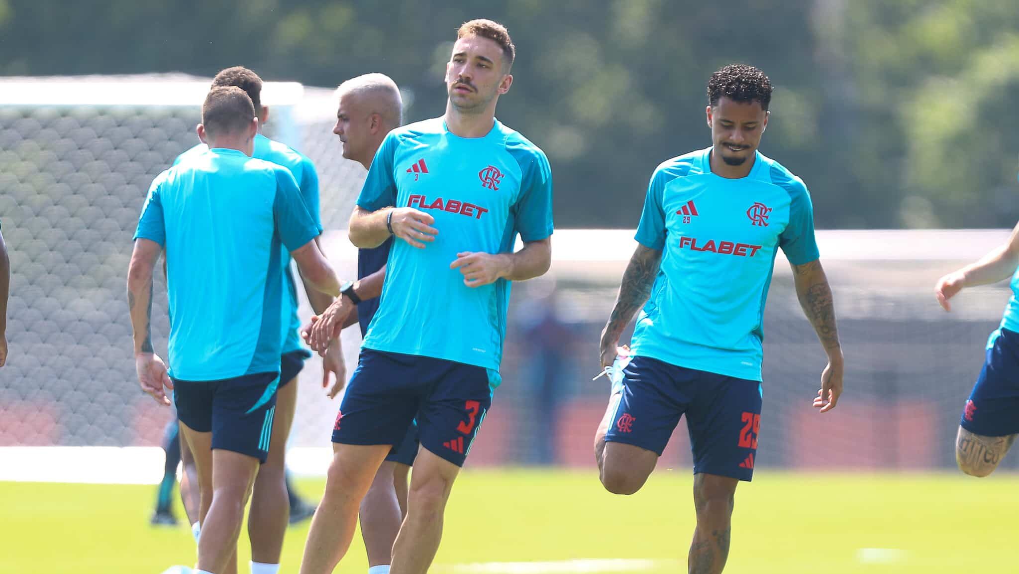 Léo Ortiz e Allan devem ser titulares do Flamengo contra o Los Angeles FC - Gilvan de Souza/Flamengo