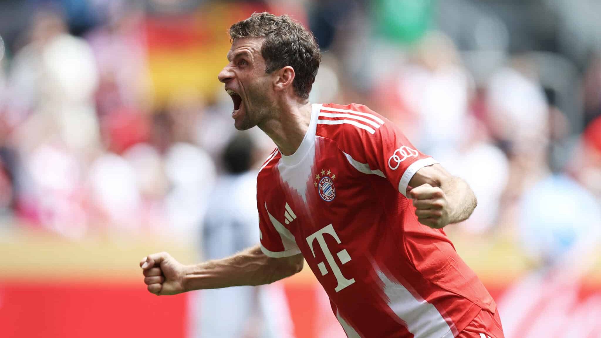 Thomas Müller em ação pelo Bayern na Copa do Mundo de Clubes