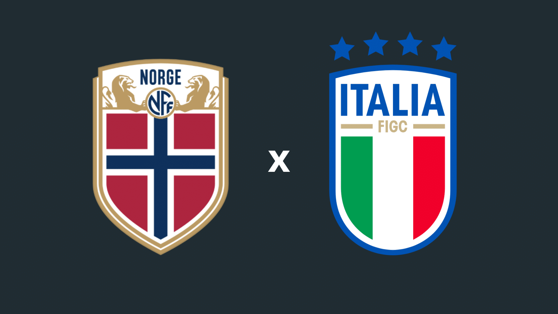 Noruega x Itália