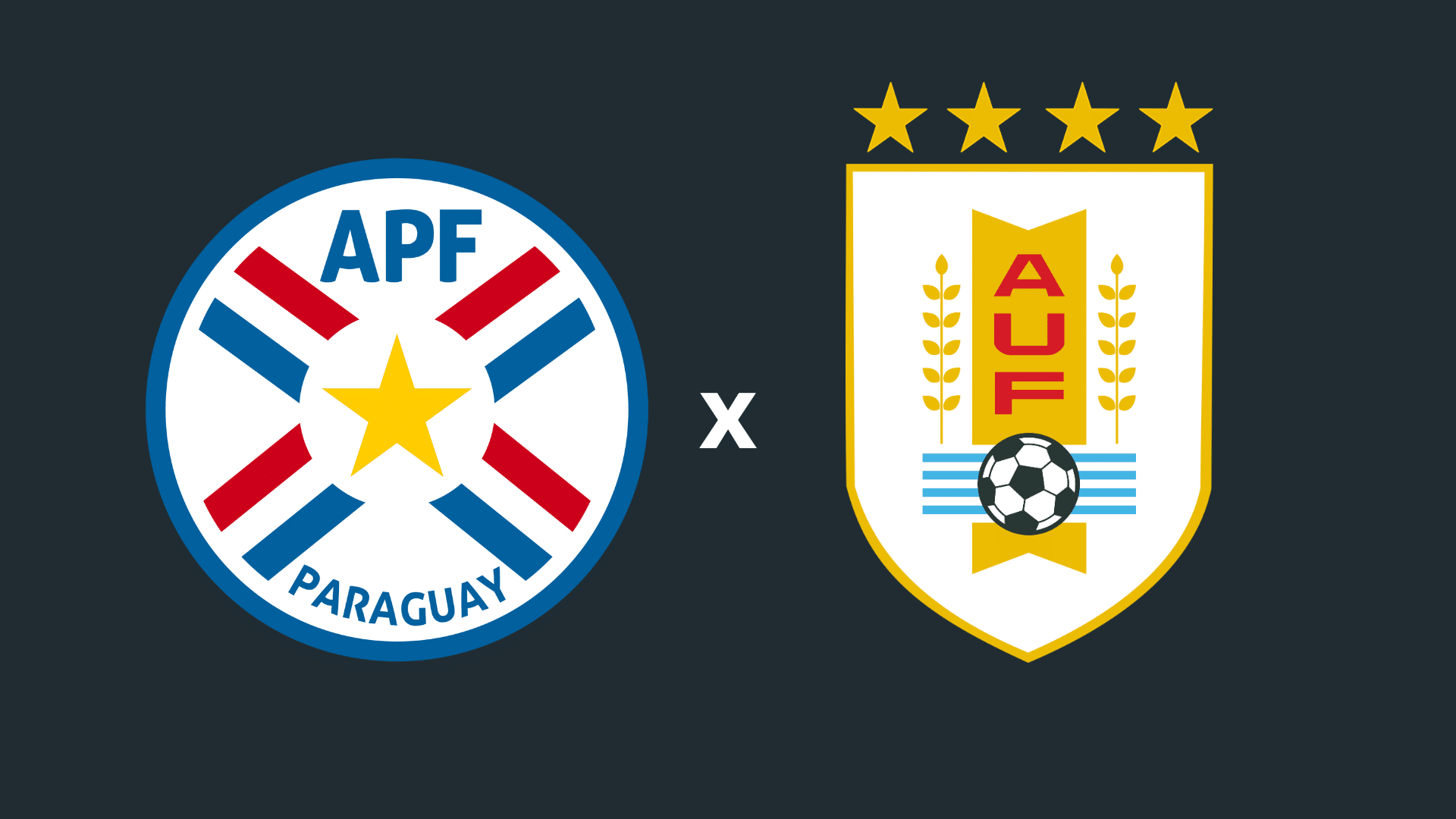 Paraguai x Uruguai pelas Eliminatórias