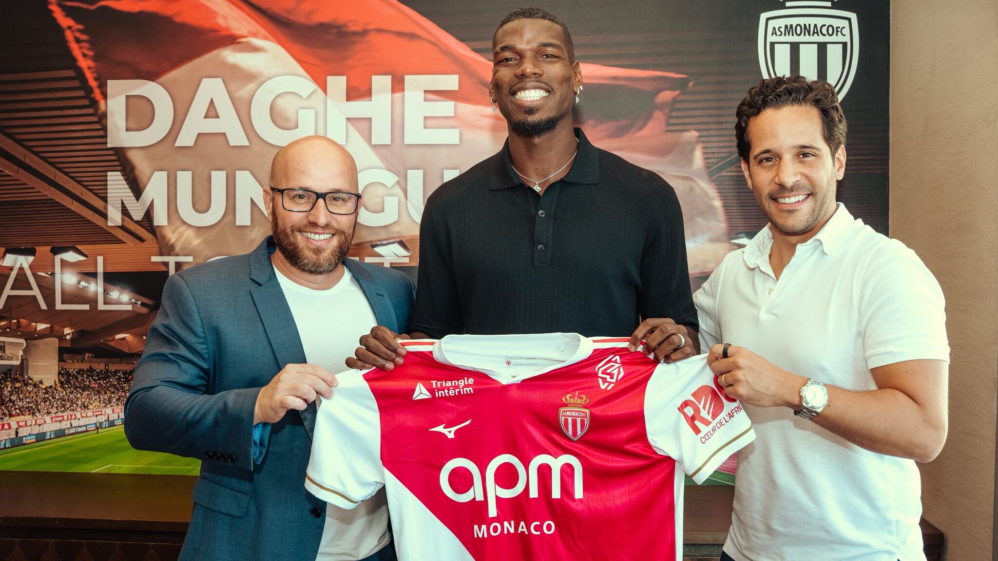 Paul Pogba é o novo jogador do Monaco - Divulgação / Monaco
