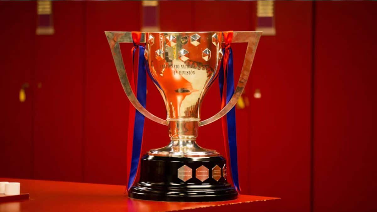 Troféu do Campeonato Espanhol - Divulgação / Barcelona