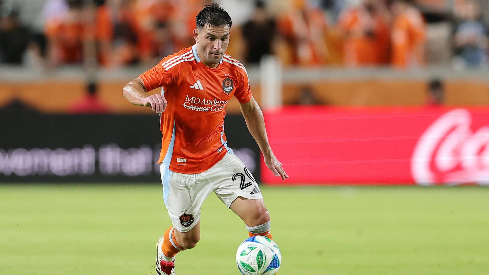 Nicolás Lodeiro defendeu o Houston Dynamo, da MLS, na última temporada - Alex Slitz/Getty Images