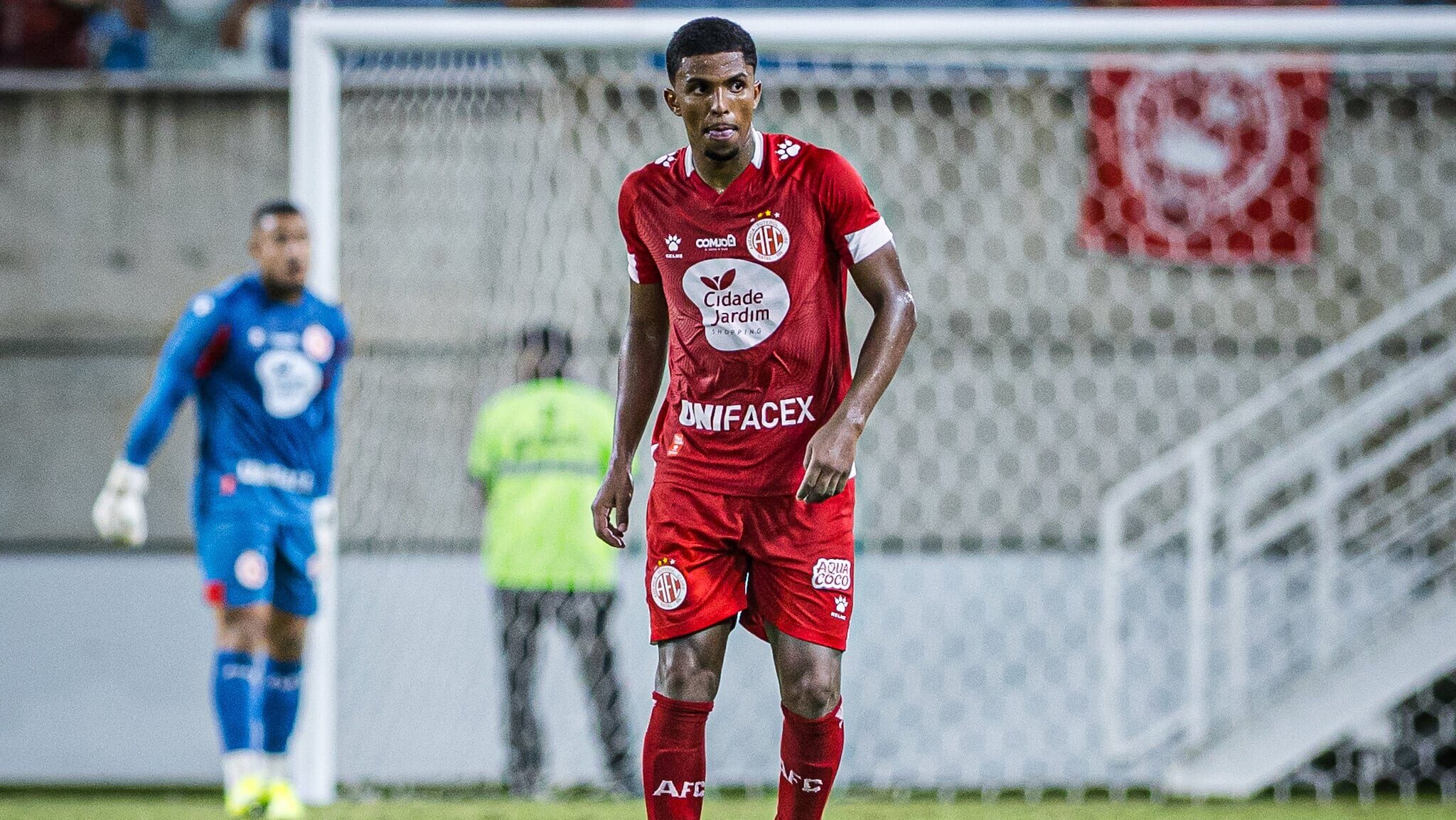 América-RN empatou com o Santa Cruz na Arena das Dunas - Gabriel Leite / América-RN