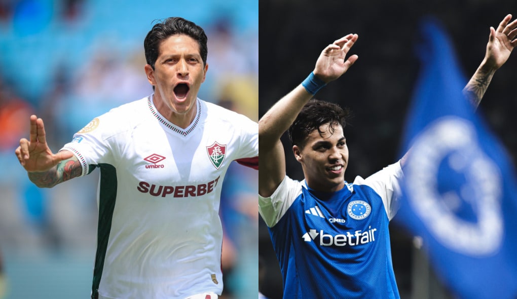 Cano (Fluminense) e Kaio Jorge (Cruzeiro)