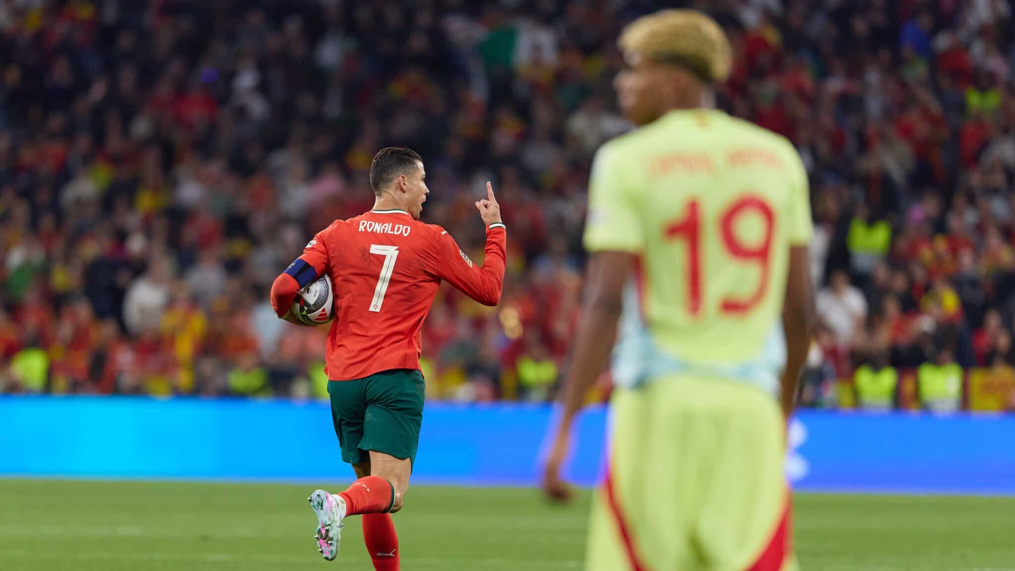 Cristiano Ronaldo pela seleção de Portugal