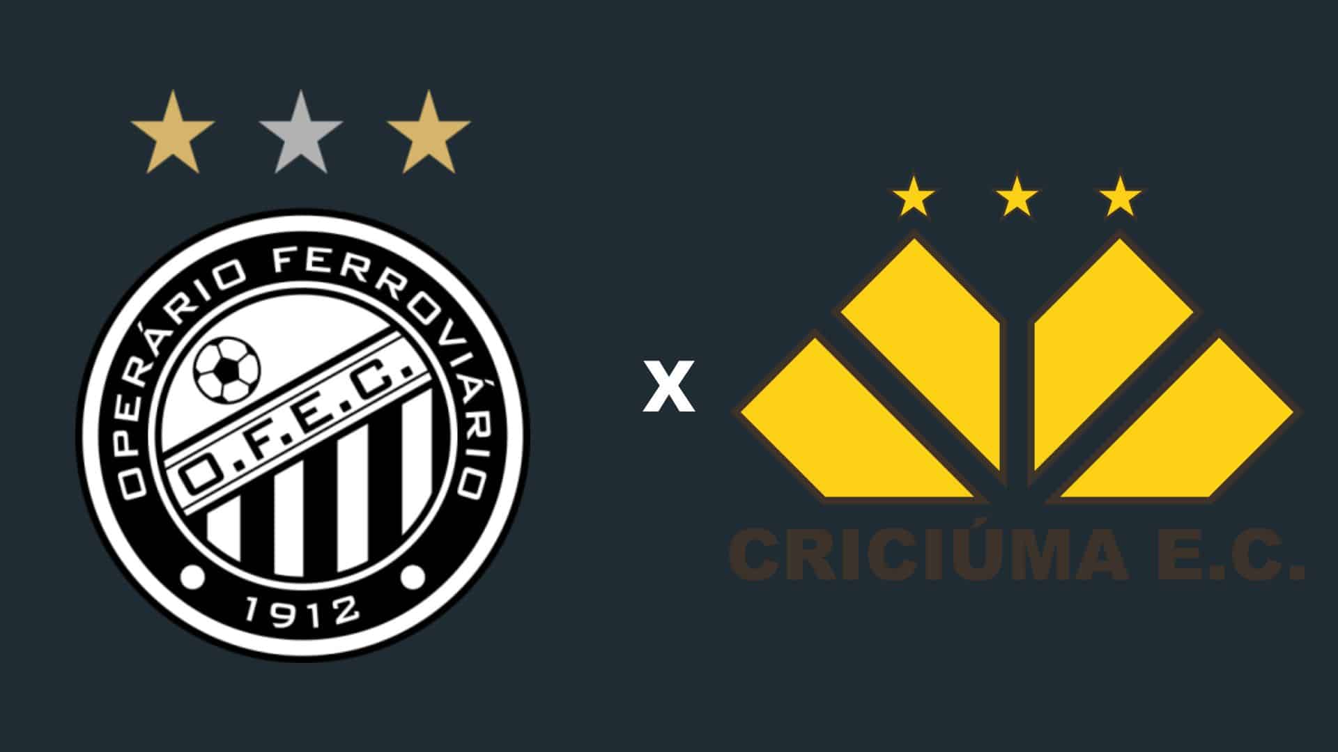 Operário x Criciúma