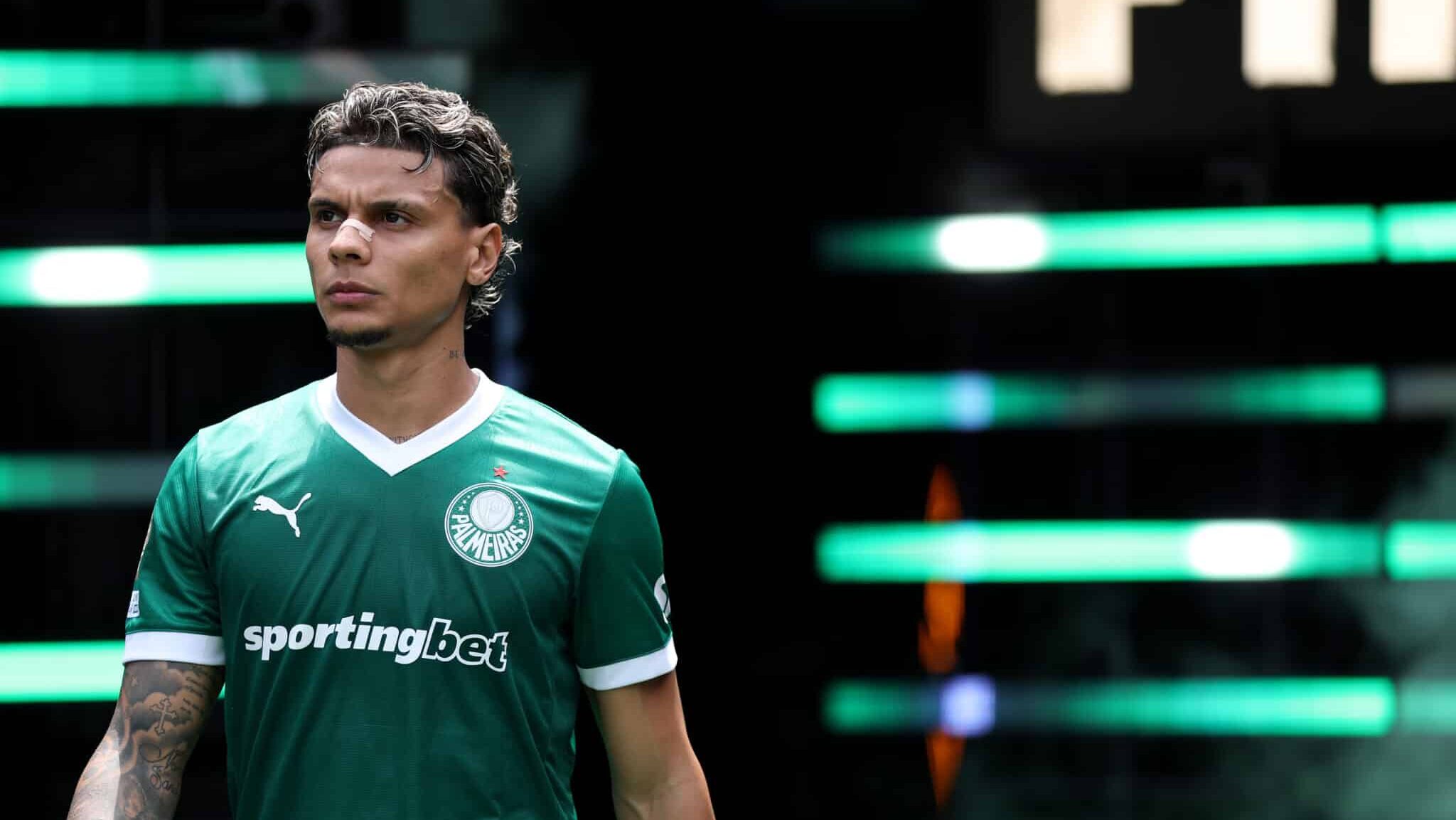 Richard Ríos pelo Palmeiras