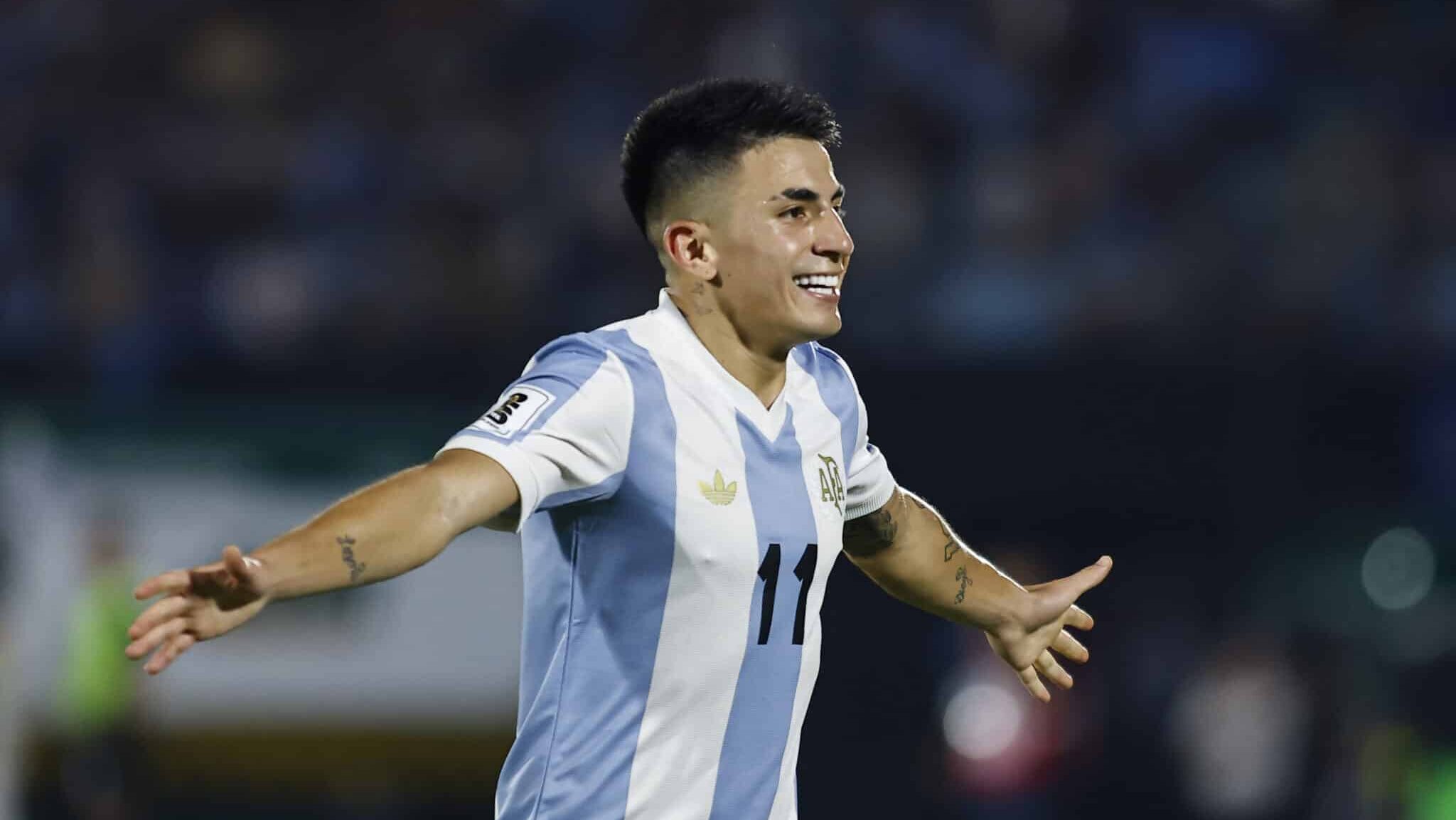 Thiago Almada pela Argentina