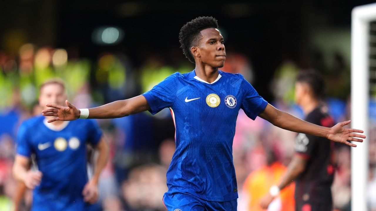 Estêvão é uma das principais promessas da Premier League e do futebol brasileiro - Adam Davy/PA Images via Getty Images