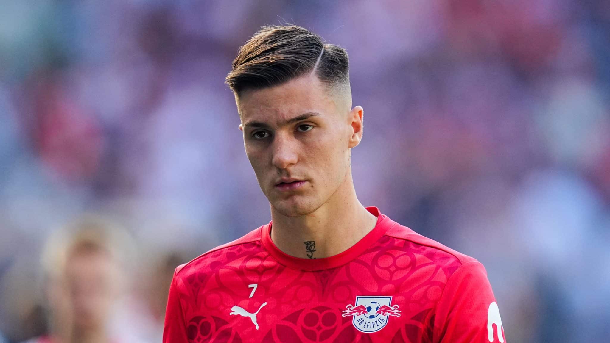 Benjamin Sesko pelo RB Leipzig
