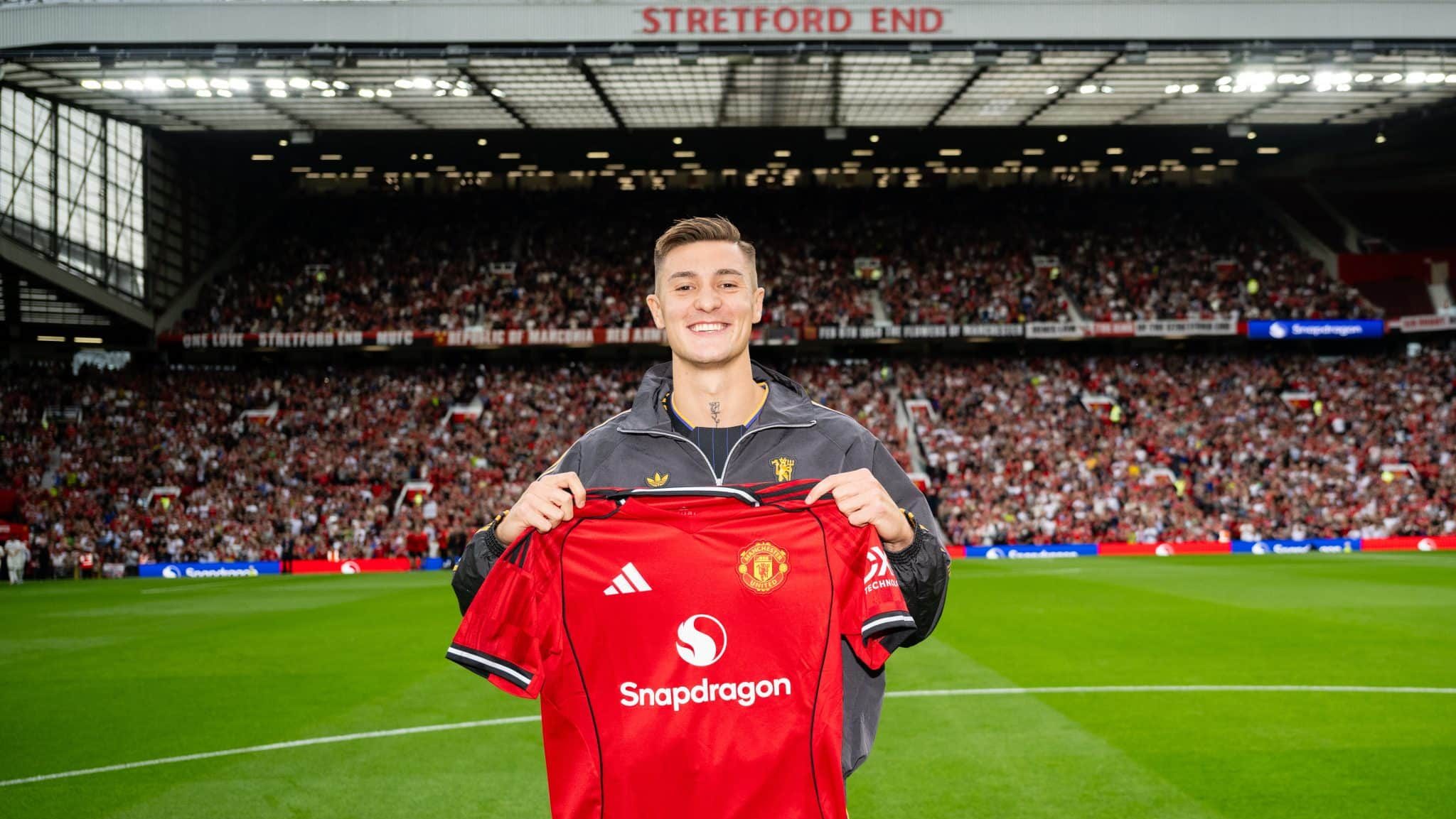 Benjamin Sesko pelo Manchester United