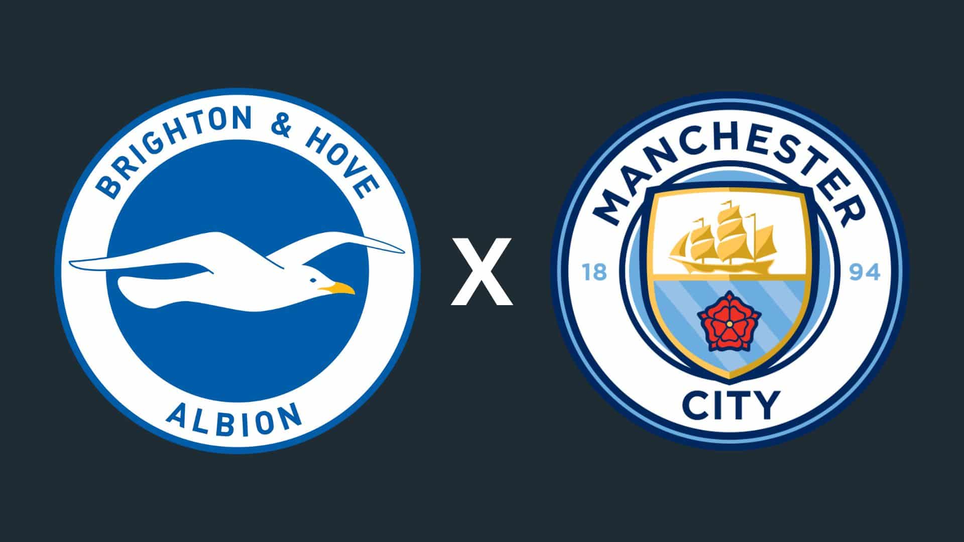 Brighton x Manchester City