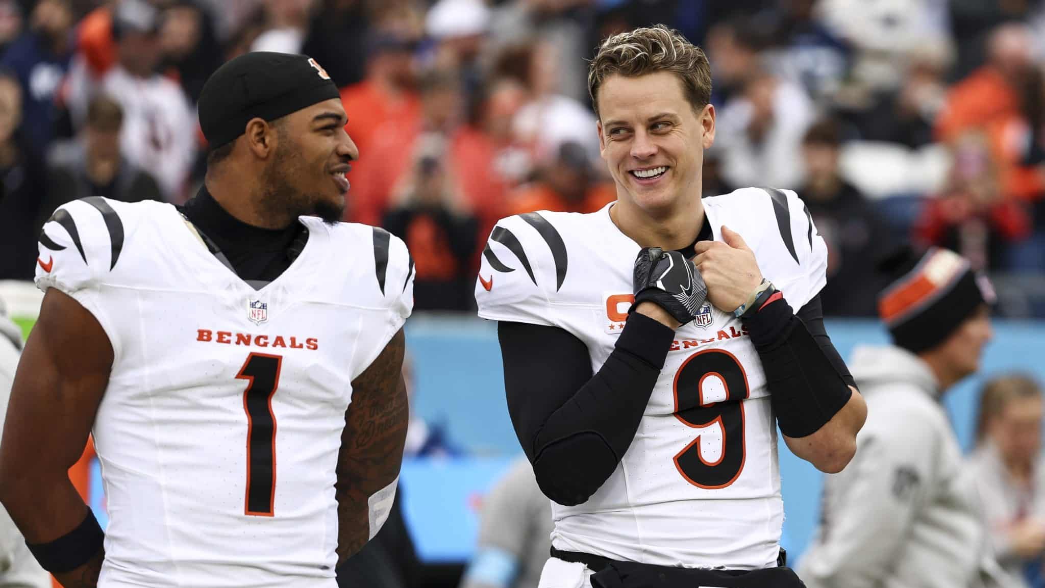 Ja'Marr Chase e Joe Burrow