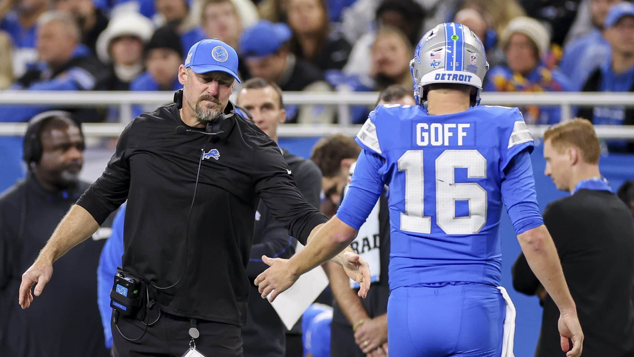 Jared Goff pelo Detroit Lions