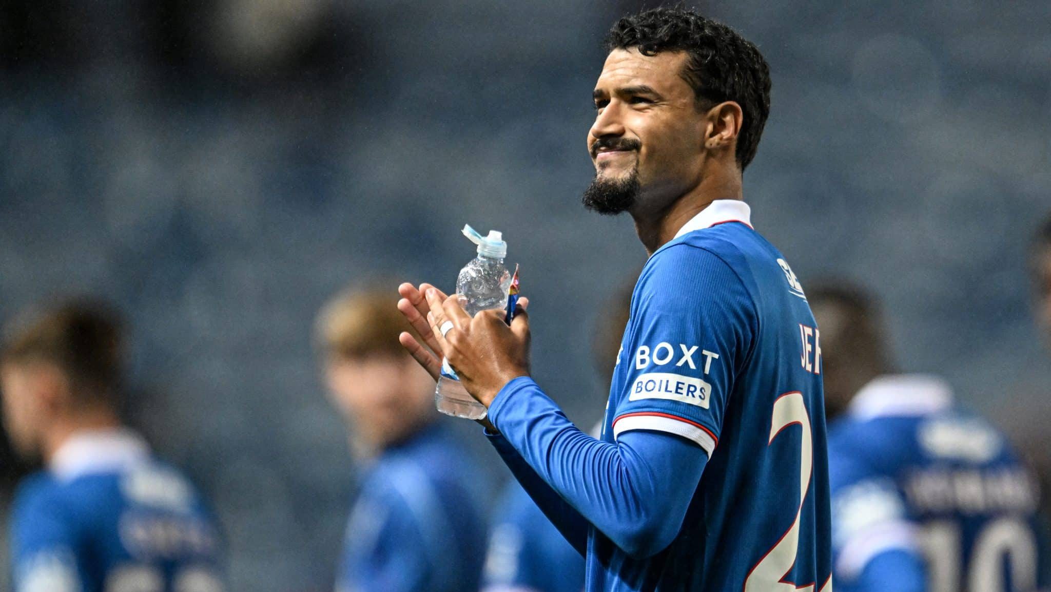 Jefté em ação pelos Rangers