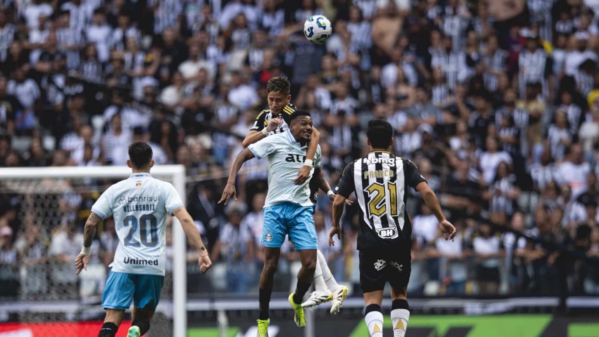 Grêmio vence o Atlético-MG na Arena MRV - Pedro Souza / Atlético-MG
