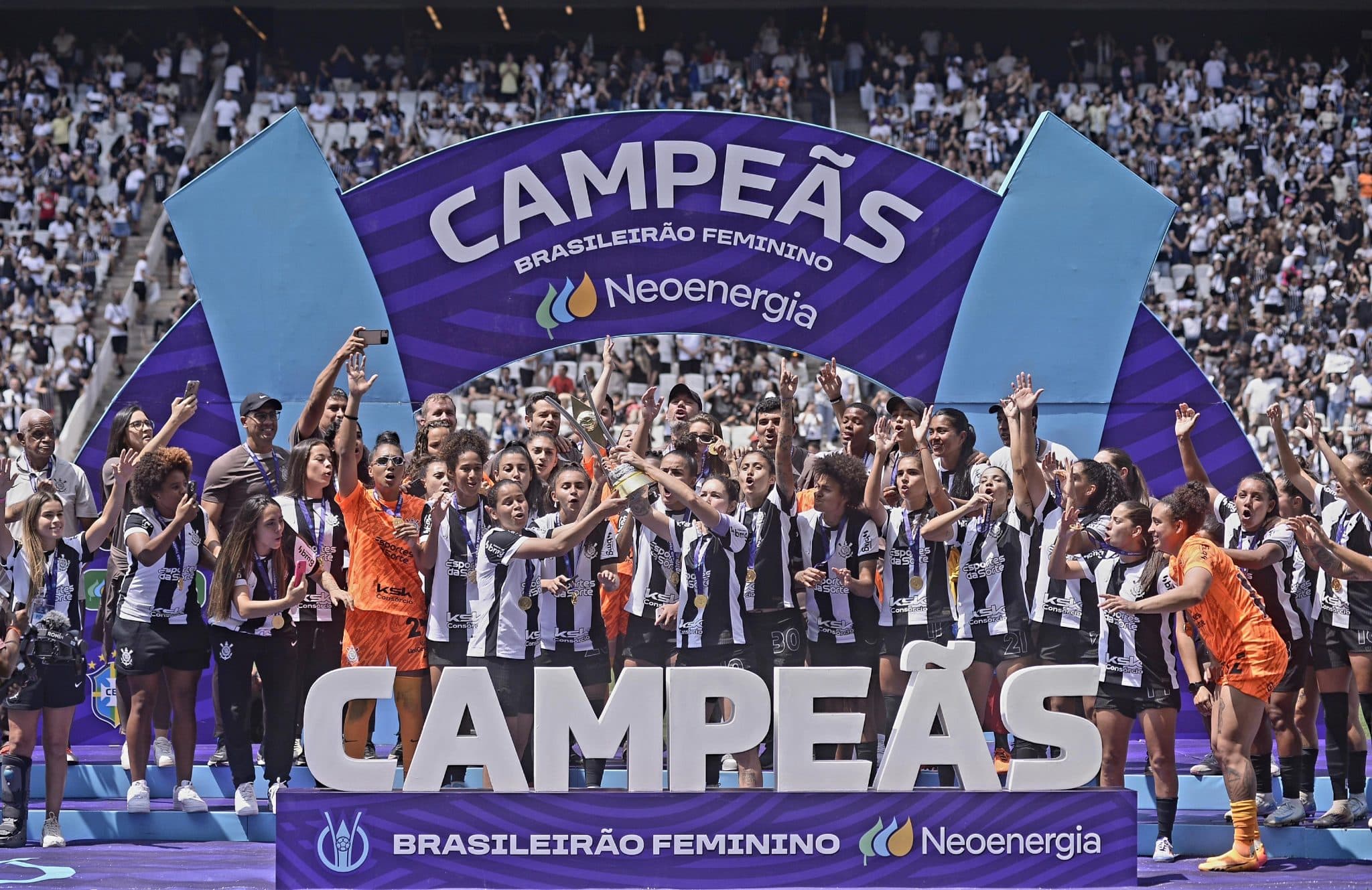 Corinthians comemora o título brasileiro de 2024