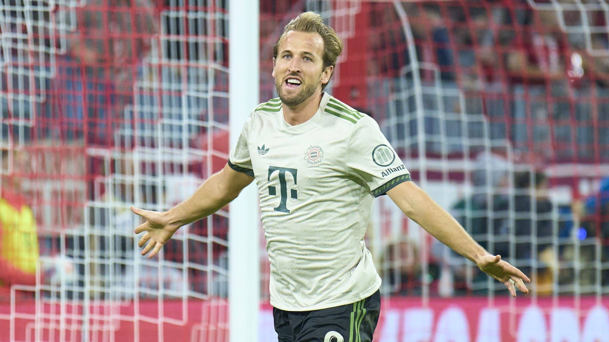 Harry Kane comemora gol