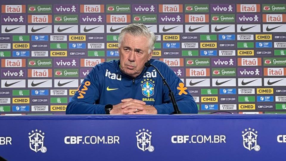 Carlo Ancelotti é o treinador da Seleção / Foto: Rodrigo Calvino / 365Scores