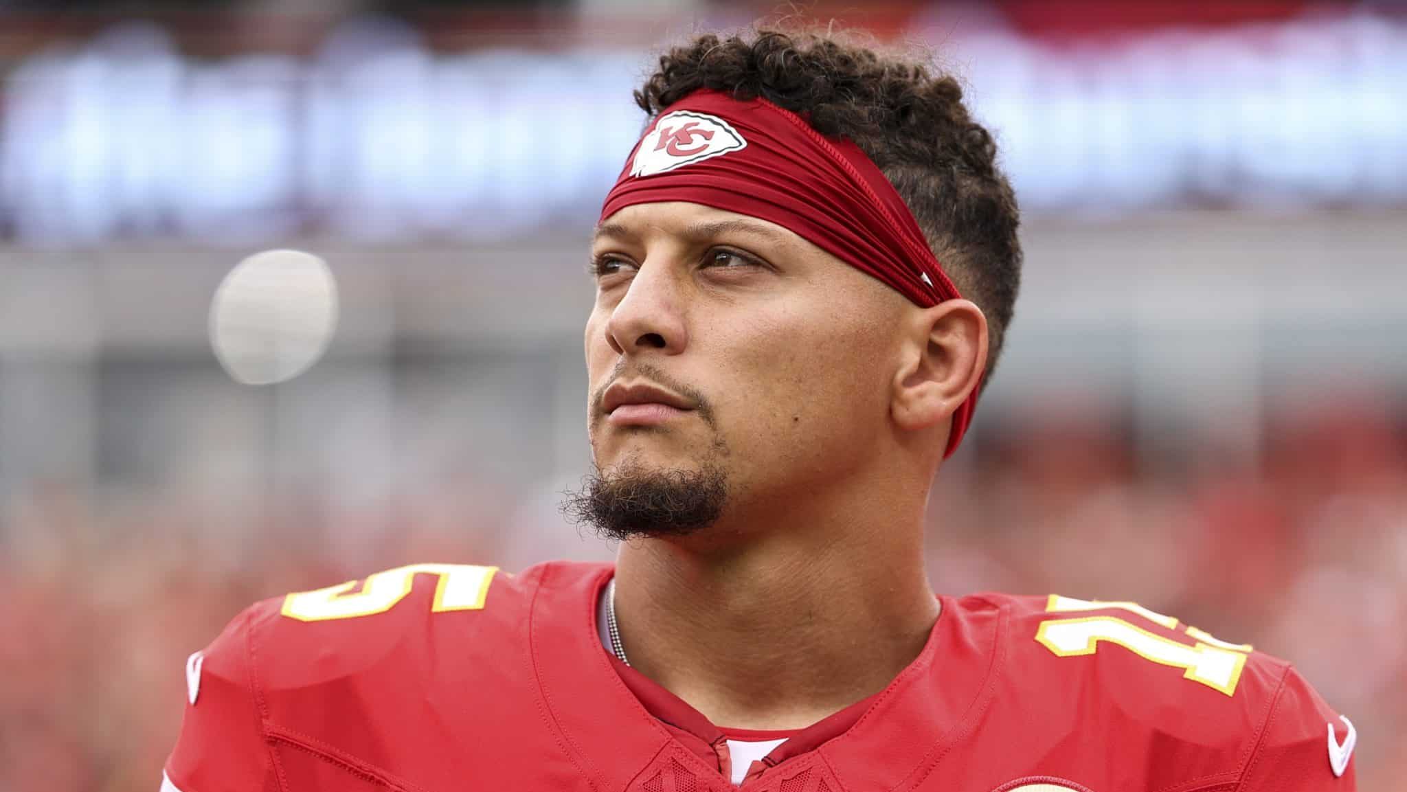 Patrick Mahomes pelo Kansas City Chiefs da NFL